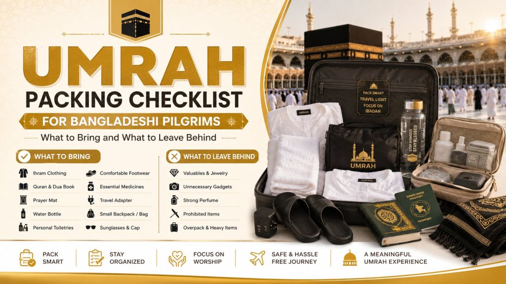 Umrah Packing Checklist for Bangladeshi Pilgrims